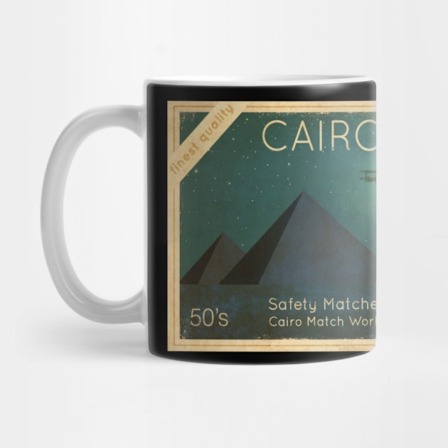 Cairo Safety Matches by Terry Fan